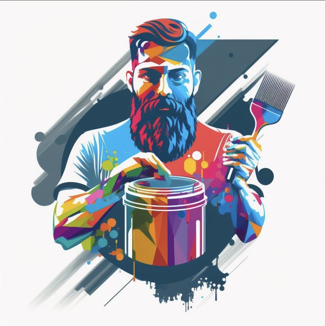 Shahrooz — The Nomad Painter logo